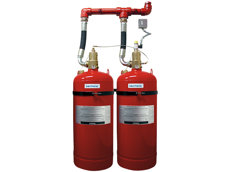 Two ANSUL SAPPHIRE 25 Bar Systems