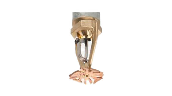 A dry fire sprinkler unit from Tyco