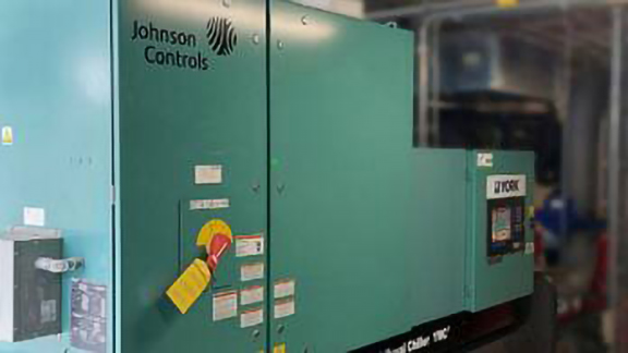 A YORK YMC2 chiller