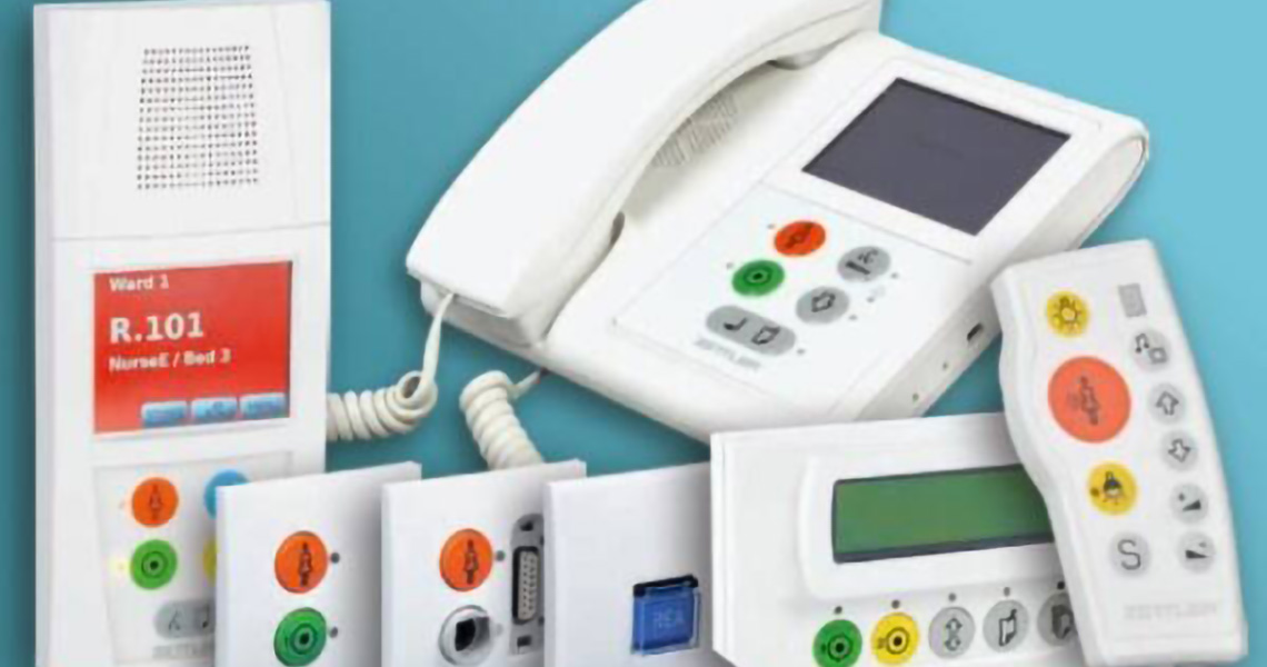 Range of healthcare communication system and devices