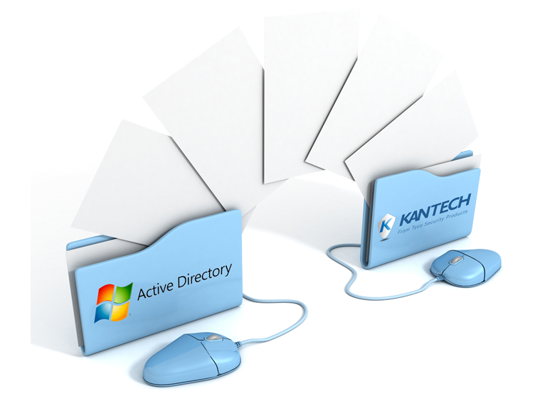 Access control product display for Kantech